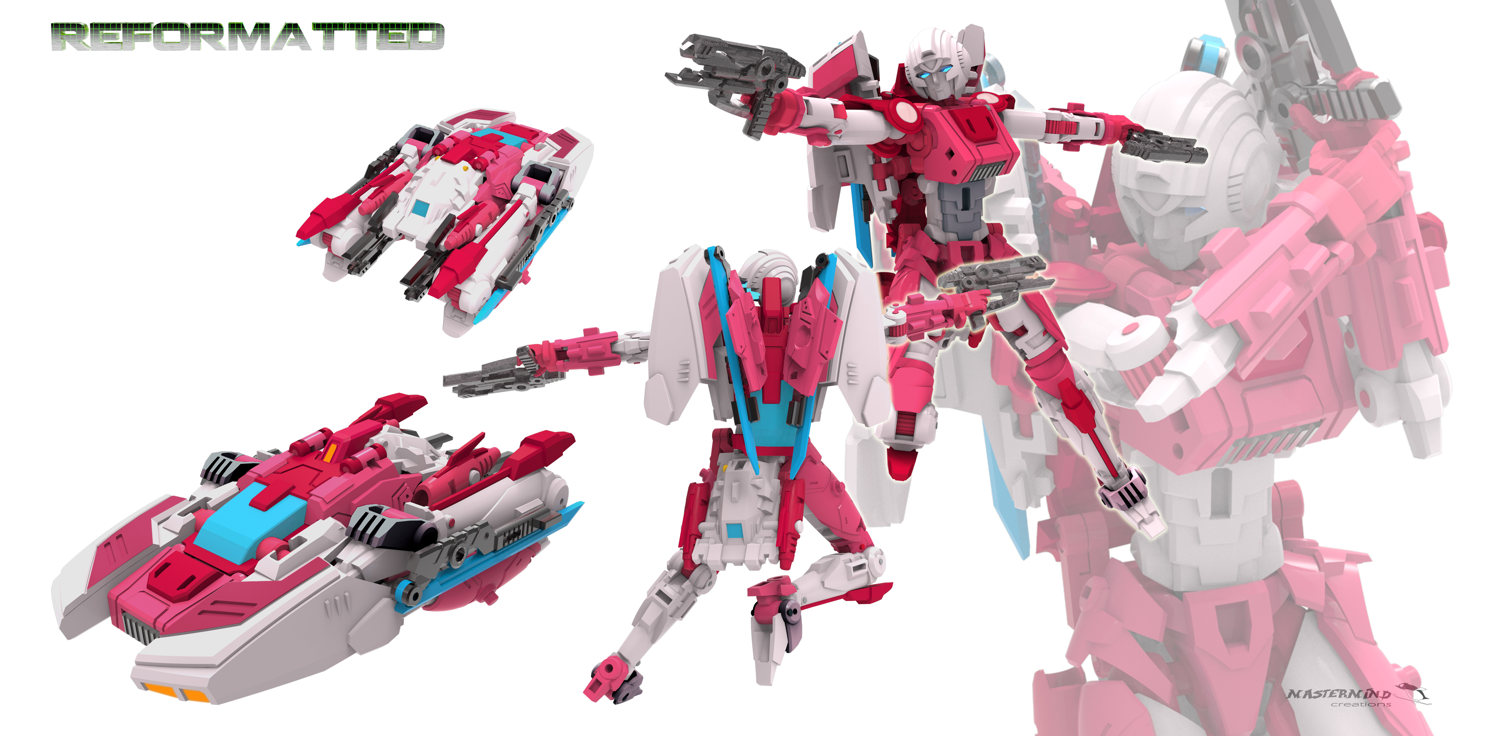 MasterMind Creations Reveal Azalea and Parapax Zinnia